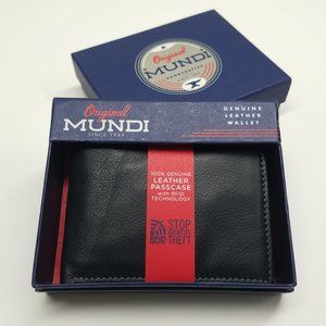 MUNDI Genuine Leather Wallet | RFID Protected